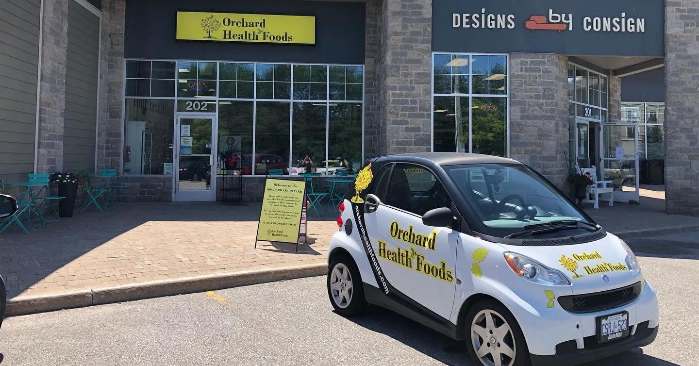 Orchard Health Foods Store Front Orchard Health Foods Store Front